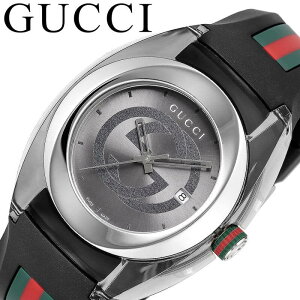 グッチ 腕時計 GUCCI 時計 シンク SYNC メンズ 男性 シルバー ブラック YA137116 おすすめ おしゃれ ブランド ロゴ GG 誕生日 プレゼント クリスマス ギフト 祝い 彼氏 夫 お父さん
