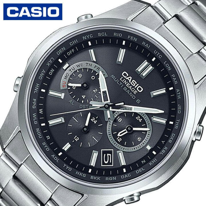 楽天市場】カシオ 腕時計 CASIO 時計 リニエージ LINEAGE メンズ CASIO 