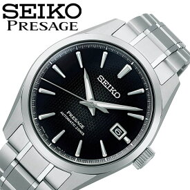 ＼格上のビジネスマンに／セイコー 腕時計 SEIKO 時計 プレザージュ プレステージライン PRESAGE メンズ SARX117 男性 墨色 ブラックグラデーション シルバー メカニカル 自動巻 手巻つき 人気 おすすめ おしゃれ ブランド プレゼント ギフト 観光 旅行 遠足 新生活 入学