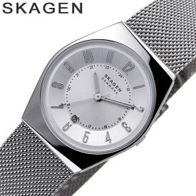 【24%OFF \5,522-円引】＼華奢 で 小ぶりな サイズ感／スカーゲン 腕時計 SKAGEN 時計 レディース SKW3038 女性 ホワイトシルバー シルバー クォーツ 電池式 人気 おすすめ おしゃれ ブランド プレゼント ギフト 学生 彼女 妻 奥さん 誕生日 記念日 観光 旅行 遠足 新生活