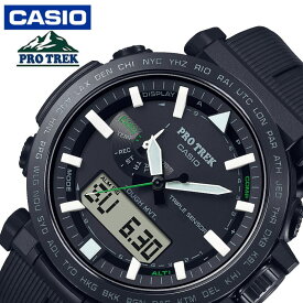 カシオ 腕時計 CASIO 時計 プロトレック バイオマスプラスチック PRO TREK Climber Line メンズ PRW-6621Y-1JF 男性 ブラック ソーラー アウトドア キャンプ カジュアル アナデジ 武骨 フェス 夏フェス 人気 おしゃれ ブランド プレゼント 防水 頑丈 新生活 入学 卒業