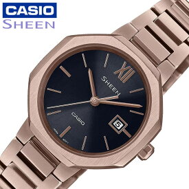 カシオ 腕時計 CASIO 時計 シーン SHEEN レディース CASIO-SHS-4529CG-1AJF 女性 ブラック ブロンズ ソーラー ビジネス オフィス きれいめ かわいい カワイイ 人気 おすすめ おしゃれ ブランド プレゼント ギフト 観光 旅行 遠足 新生活 入学 卒業