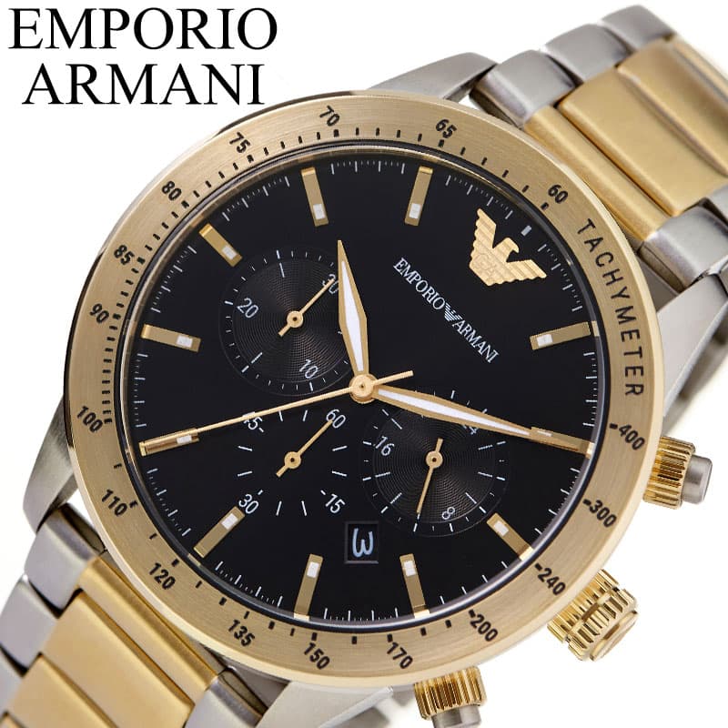 楽天市場】エンポリオ アルマーニ 腕時計 EMPORIO ARMANI 時計 マリオ