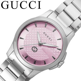 グッチ 腕時計 GUCCI 時計 Gタイムレス G Timeless レディース YA1265047 ピンク シルバー ブランド 高級 ジュエリー 綺麗 きれい シンプル メタル オフィス きれいめ 定番 モテる ラグジュアリー 人気 おしゃれ プレゼント ギフト 記念日 観光 旅行 新生活