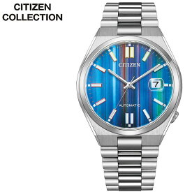 【23%OFF 16126円引】 シチズン 腕時計 CITIZEN 時計 シチズンコレクション ツヨサ TSUYOSA メンズ 男性 機械式 自動巻き オートマ メカニカル 仕事 ビジネス 社会人 新社会人 就職祝い 記念日 贈り物 彼氏 夫 パパ 父 息子 日付カレンダー NJ0151-53W クリスマス ギフト