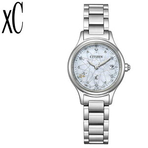シチズン 腕時計 CITIZEN 時計 クロスシー xC 女性 レディース 電波 ソーラー 光発電エコドライブ ソーラー電波 電波ソーラー 電波時計 チタン 軽量 小さめ 華奢 日付 カレンダー プレゼント 社