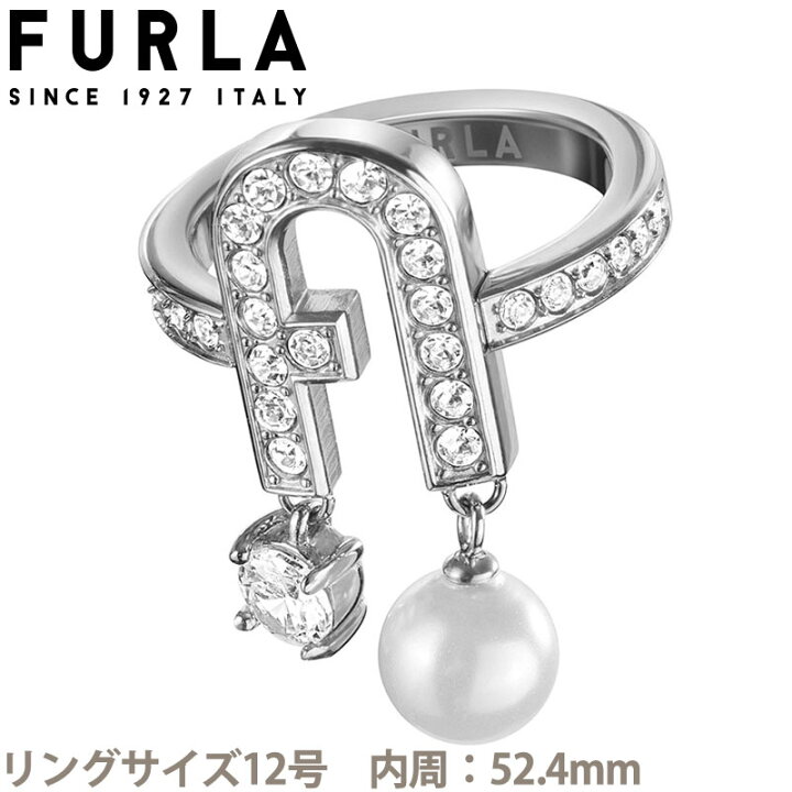 楽天市場】フルラ アクセサリー FURLA リング アーチパール リング 