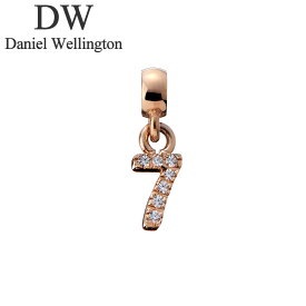 ダニエル ウェリントン アクセサリー Daniel ホワイトデー プレゼント Wellington チャーム ナンバー Charm number crystals 7 RG レディース DW00400730 女性 ローズゴールド 人気 おすすめ おしゃれ ブランド ギフト