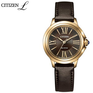�V�`�Y�� �r���v CITIZEN ���v �G�� L ROUND Collection ���f�B�[�X EM1163-09X ���� �u���E�� �\�[���[ �l�C �������� ������� �u�����h �v���[���g �V�Љ�l ���w ���� �M�t�g ��̓�