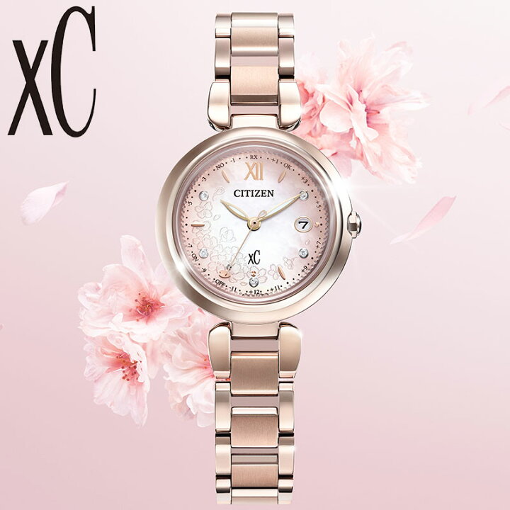 楽天市場】シチズン 腕時計 CITIZEN 時計 クロスシー 桜限定モデル xC 