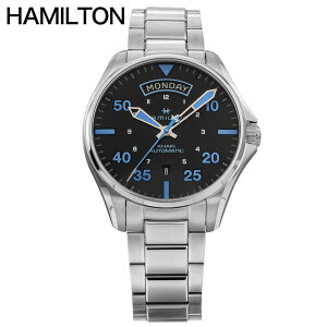 �y27%OFF 45639�~���z �n�~���g�� �r���v HAMILTON ���v �J�[�L �A���r�G�[�V���� Pilot Pioneer Mechanical Khaki Day-Date - Air Zermatt Auto �����Y H64625131 �j�� �u���b�N �V���o�[ �@�B�� �������� �l�C ��������