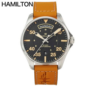 �n�~���g�� �r���v HAMILTON ���v �J�[�L �A���r�G�[�V���� Pilot Pioneer Mechanical Day Date Auto �����Y H64645531 �j�� �u���b�N �L������ �@�B�� �������� �l�C �������� ������� �u�����h �v���[���g 