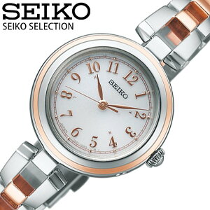 電波ソーラー セイコー 腕時計 SEIKO 時計 セイコーセレクション SELECTION 10気圧防水 防水 電波 ソーラー ソーラー電波 日本製 耐磁 SEIKOSELECTION レディース ホワイト SWFH148 華奢 大人 可愛い かわ