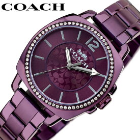 コーチ 腕時計 COACH 時計 ボーイフレンド BOYFRIEND レディース パープル ステンレス ベルト S-CO-14503983 シンプル カジュアル かわいい 高級感 大人可愛い 大学生 社会人 彼女 妻 誕生日 記念日人気 おすすめ おしゃれ ブランド プレゼント ギフト バレンタイン
