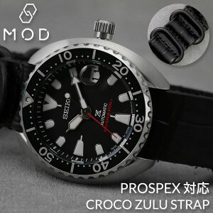SEIKO PROSPEX Ή MOD CROCO ZULU STRAP ZCR[ vXybNX oh  xg ւoh rv ւxg v NATO ^Cv ig[ vxg Natoxg ig[xg voh {v NR 