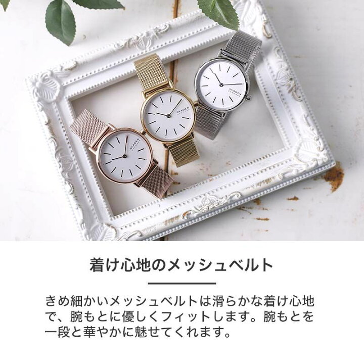 楽天市場】SKAGEN スカーゲン 腕時計 時計 ブランド レディース