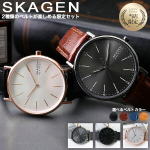 yX 2ނ̃xgZbgzXJ[Q Y v SKAGEN rv SIGNATUR j uh  Vv ₷ O[  bVxg U[ vxg rWlX X[c d l 