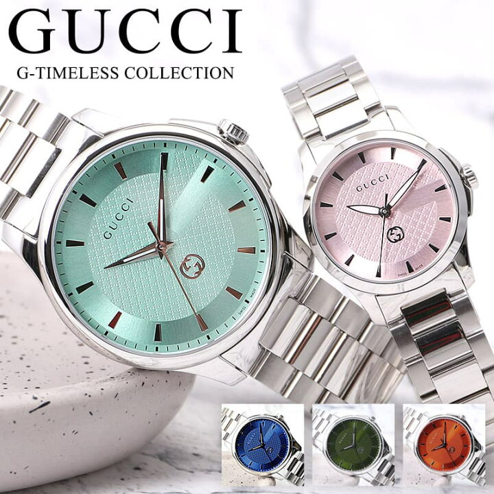 楽天市場】GUCCI グッチ 腕時計 時計 Gタイムレス ブランド メンズ  
