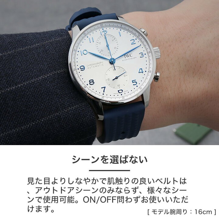 楽天市場】【アイダブリューシー IWC 対応】MOD FKM VINTAGE RUBBER  