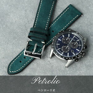 �yCITIZEN �V�`�Y�� �R���N�V���� �Ή��zMOD PUEBLO LEATHER STRAP �v�G�u�� ���U�[ ���v �x���g 20mm 22mm �� �r���v �v �o���h �v�x���g �{�v �ւ��x���g �ւ��o���h �p�[�c �C�^���A�� ���U�[�x���g ��