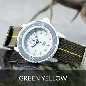 �y�u�����p�� �X�E�H�b�` �Ή� �x���g�zMOD STRETCH NYLON STRAP �X�g���b�` �i�C���� �o���h �X�g���b�v Blancpain X Swatch �r�J�� ���O �� 22mm ���v �r���v ���� �p NATO �i�g�[ �^�C�v �~���^���[ �t�B�t