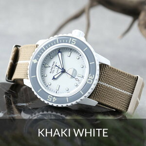�y�u�����p�� �X�E�H�b�` �Ή� �x���g�zMOD STRETCH NYLON STRAP �X�g���b�` �i�C���� �o���h �X�g���b�v Blancpain X Swatch �r�J�� ���O �� 22mm ���v �r���v ���� �p NATO �i�g�[ �^�C�v �~���^���[ �t�B�t