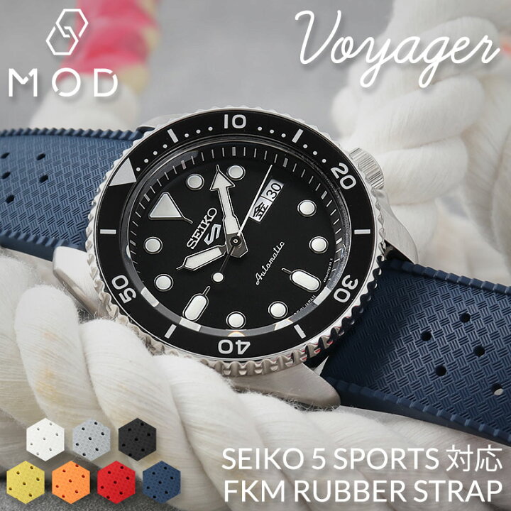 楽天市場】【セイコー 5 スポーツ 対応】SEIKO 5SPORTS MOD FKM RUBBER 