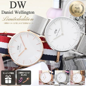 【47%OFF 9108円引】 【替えベルト 付き】ダニエルウェリントン 腕時計 時計 ベルト ナイロン メッシュベルト ダニエル ウェリントン レディース シンプル シルバー ローズゴールド 女性 プレゼント 贈り物 高校生 大学生 社会人 彼女 妻 ママ 母 娘 クリスマス ギフト
