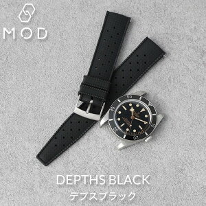 MOD FKM RUBBER STRAP VOYAGER ラバー ストラップ ボイジャー 時計 ラバーベルト 20mm 22mm ベルト 幅 腕時計 防水 バンド ラバーバンド 腕替え 替えバンド メンズ ダイバーズウォッチ ダイバーバンド ダ