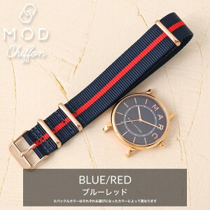 y}[NWFCRuX MARCJACOBS ΉzMOD NYLON STRAP CHIFFON iC ig[ Xgbv NATO ւxg ւoh p iCxg Vo[ [YS[h  uh i 