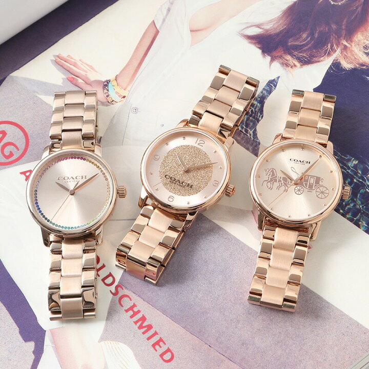 楽天市場】COACH コーチ 腕時計 時計 レディース ブランド かわいい  
