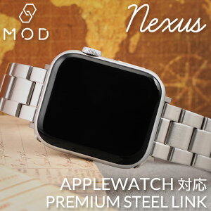 �yAPPLE WATCH �A�b�v���E�H�b�` �Ή��zMOD METAL STRAP NEXUS ���^���o���h ���^�� �x���g �X�e�����X ���� �o���h �V���o�[ �r���v ���� ���i�� �V���v�� AppleWatch �A�b�v�� �E���g�� ULTRA �V���[�Y Seri