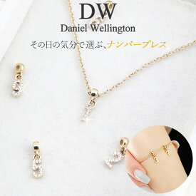 ダニエルウェリントン daniel wellington ダニエル クリスマス プレゼント danielwellington アクセサリー ブレスレット ステンレス ブランド レディース メンズ 男性 女性 チャーム ゴールド Number ナンバー 数字 キラキラ 落下 防止 チェーン パーツ 誕生日 記念日 人気