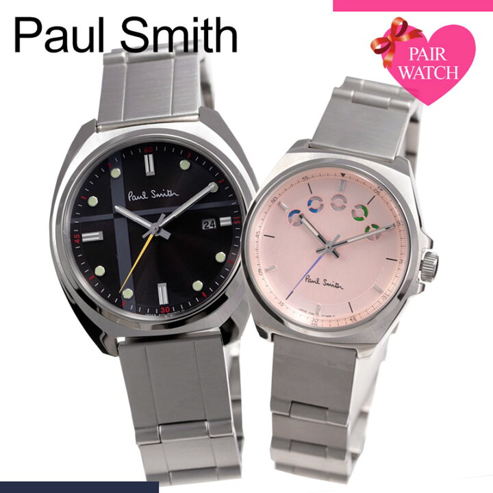 楽天市場 ペア価格 記念日のプレゼント ペアウォッチ ポールスミス 腕時計 Paulsmith 時計 ポール スミス ペア Paul Smith クローズド アイ ソーラー メンズ レディース 男性 女性 シンプル カップル お揃い 彼氏 彼女 夫婦 結婚 記念日 誕生日 新生活 プレゼント