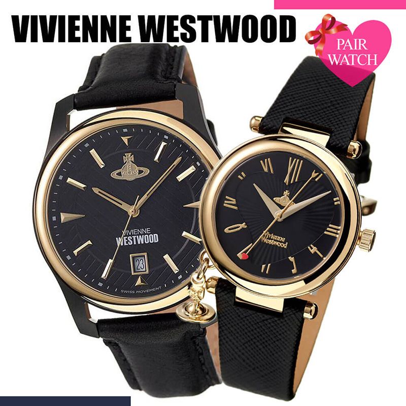 (ペア価格)(記念日におすすめ) ペアウォッチ ヴィヴィアンウエストウッド 時計 Vivienne Westwood 腕時計 ヴィヴィアン  ウェストウッド ビビアン ウエストウッド メンズ レディース 人気 ブランド お揃い 彼女 彼氏 カップル 記念日 プレゼント クリスマス | 