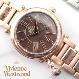 大人気シリーズのNEWカラー ヴィヴィアンウエストウッド腕時計 VivienneWestwood時計 Vivienne Westwood 腕時計 ヴィヴィアン 時計 ビビアン レディース 女性 VV006PBRRS 防水 ブランド きらきら ゴールド プレゼント ホワイトデー ギフト 旅行