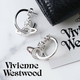 Vivienne Westwood ジュエリー ヴィヴィアン ホワイトデー プレゼント ウエストウッド ピアス ミランダ MIRANDA レディース 62010105W ビビアン ウェストウッド フープ 女性 彼女 シンプル 大人 可愛い オーブ ご褒美 誕生日 結婚 記念日 ギフト VVPI vvacc