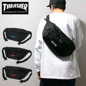 ボディバッグ 大容量 スラッシャー THRASHER バッグ バック ショルダーバッグ ショルダーポーチ ウエストポーチ ウエストバッグ プレゼント メッセンジャーバッグ ミニバッグ ブランド メンズ レディース 斜めがけ かっこいい THR139