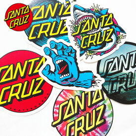 SANTA CRUZ サンタクルーズ ステッカー 6枚セット ゆうパケット送料無料 シール メンズ レディース スケート スケーター