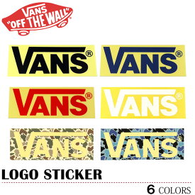 【ゆうパケット送料180円】VANS バンズ ヴァンズ ステッカー シール ブラック ネイビー レッド ホワイト ロゴ スケート スケーター メンズ レディース 学生 大学 メンズ レディース