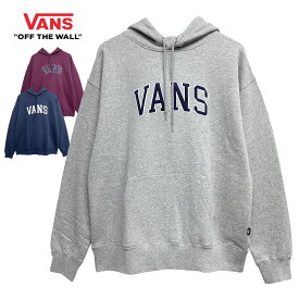 【20％オフ中】 VANS パーカー バンズ プルオーバー ヴァンズ 送料無料 長袖 カレッジロゴ パーカー ビッグシルエット Arch Logo Pull Over Hoodie 裏起毛 メンズ レディース 121K1030800