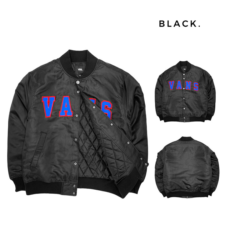 楽天市場】【40％オフSALE】 VANS スタジャン バンズ 中綿ジャケット  