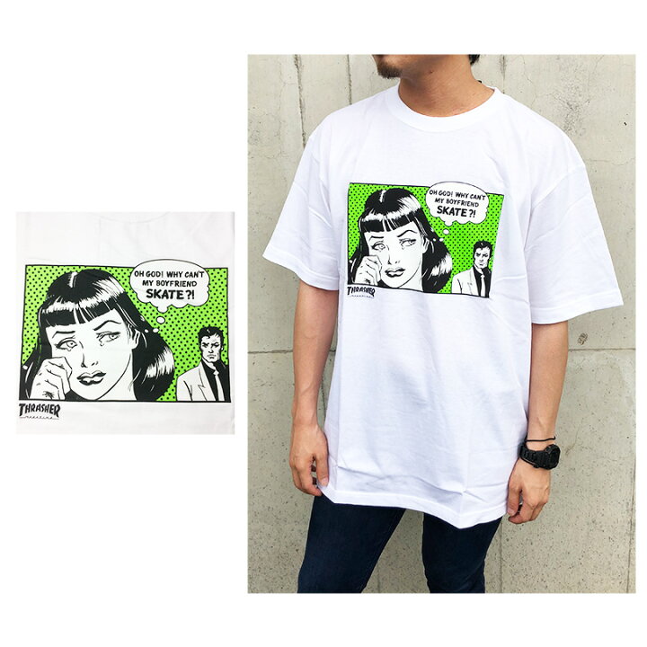 楽天市場】【30%オフSALE】 スラッシャー Tシャツ THRASHER ブランド 