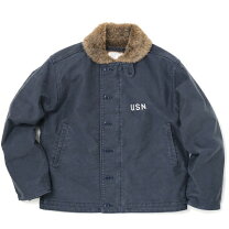 楽天市場】n－1 デッキジャケット ユーズド加工の通販