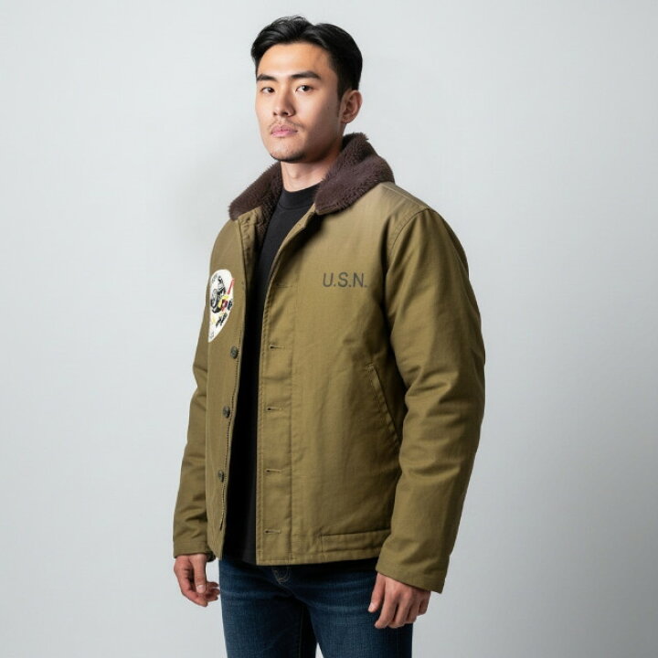 楽天市場】SESSLER（セスラー）TYPE N-1 デッキジャケット [OD 