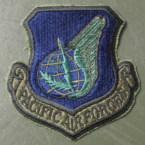 Military Patch�i�~���^���[�p�b�`�jPACIFIC AIR FORCE �J�b�g�G�b�W [�T�u�f���[�h]
