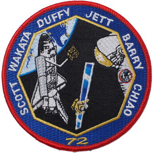 Military Patch�i�~���^���[�p�b�`�jSTS-72 �X�y�[�X�V���g���E�G���f�o�[ NASA �~�b�V�����p�b�`
