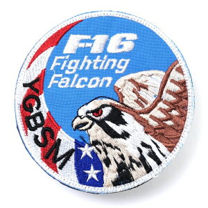 Military Patch�i�~���^���[�p�b�`�jF-16 Fighting Falcon YGBSM [�t�b�N�t��]