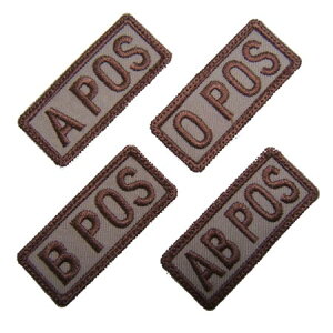 Military Patch�i�~���^���[�p�b�`�jBLOOD TAPE ���t�^ �~�j�p�b�` �f�U�[�g�t�b�N�t��