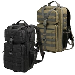 MAGFORCEi}OtH[XjMid-Tech Sniper Backpack 1050D [MF-0562][Black][Khaki Foliage][~bhebN XiCp[ obNpbN]